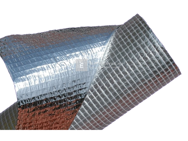 Hőtükör fólia alukasírozott, háló erősített 75m2 - Góczi-Gipsz