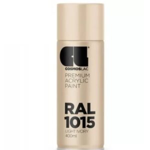 COSMOSLAC RAL LINE Premium festék spray 400ml RAL 1015 light ivory