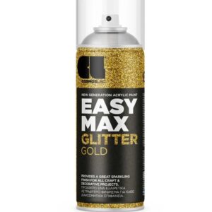 COSMOSLAC EASY MAX Premium festék spray 400ml glitter gold