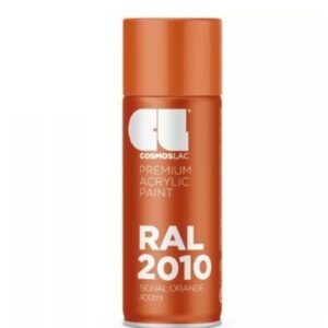 COSMOSLAC RAL LINE Premium festék spray 400ml RAL 2010 signal orange