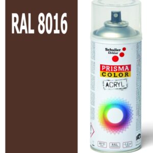 Prisma Color festék spray 400ml RAL 8016 mahagónibarna