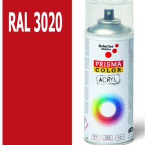 Prisma Color festék spray 400ml RAL 3020 forgalmi piros
