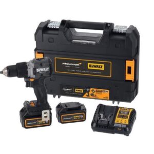 Dewalt McLaren LIMITED EDITION 18V XR Ütvefúró csavarozó 2db 5Ah akkuval, töltővel TSTAK kofferben