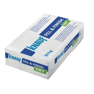 Knauf Fill&Finish Dry 20kg zsákos diszperziós gépi glettanyag