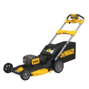Dewalt 2x18V Akkus önjárós fűnyíró 2db 8Ah akkuval, 2db gyorstöltővel