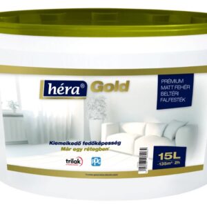 Hera Gold beltéri falfesték 15L fehér