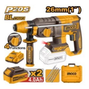 INGCO 20V Akkus SDS Plus kombikalapács 2,5J (BRUSHLESS)